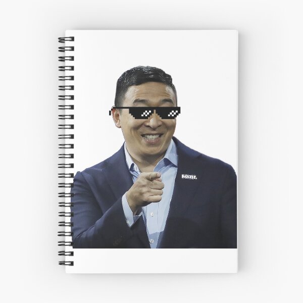 Item preview, Andrew Yang "Deal With It" designed and sold by jsetow.