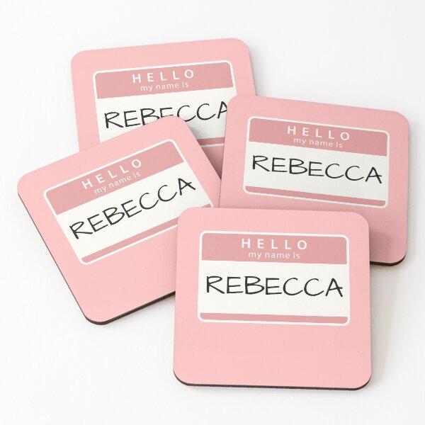 Item preview, Hello my name is Rebecca designed and sold by melbournegirl.