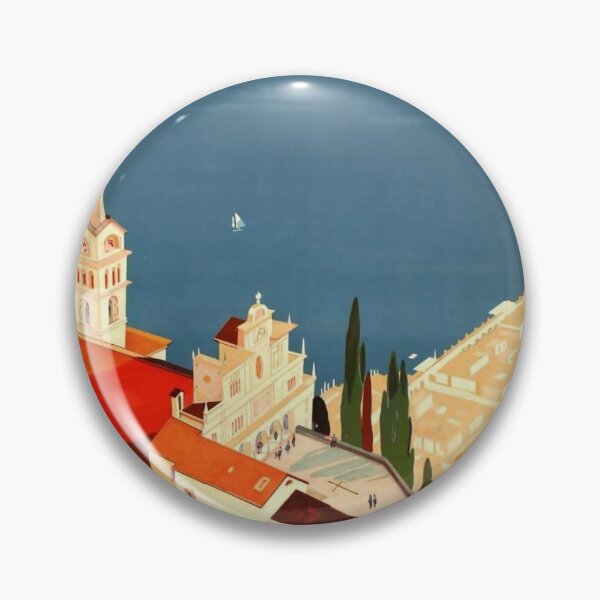Item preview, Locarno vintage travel poster designed and sold by stickart-marek.