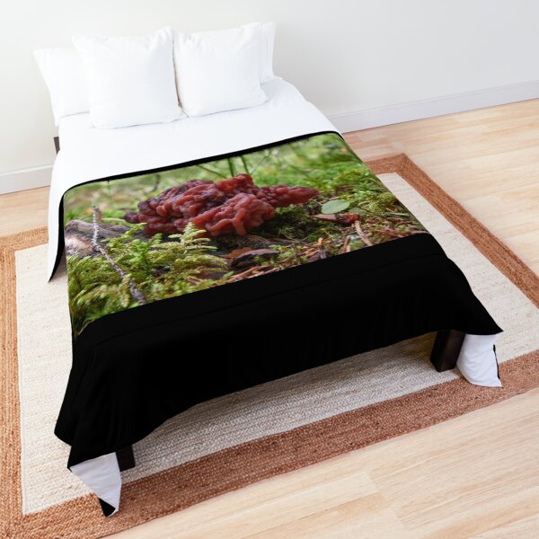Poisonous delicate. Brain mushroom 2 Comforter