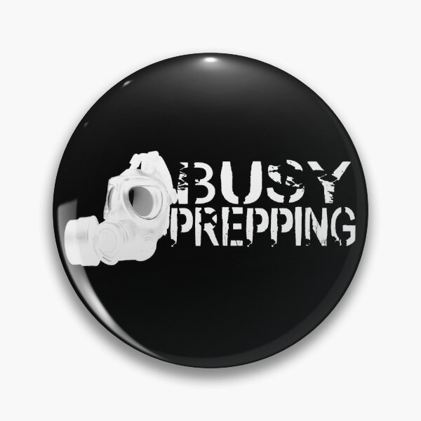 Item preview, Busy Prepping Gas Mask designed and sold by babydollchic.