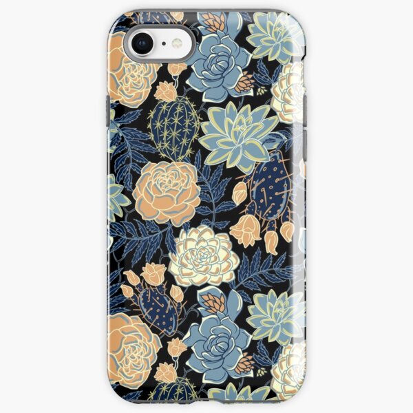 blue succulent iPhone Tough Case