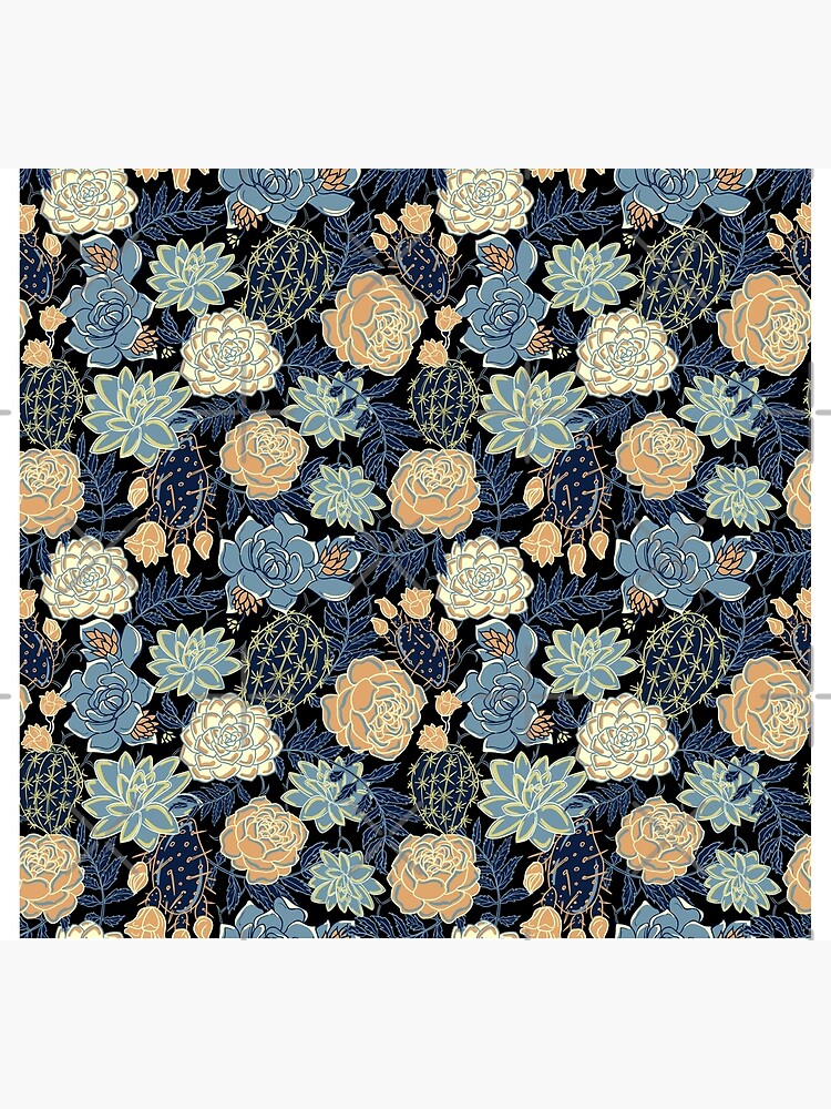 blue succulent by torysevas