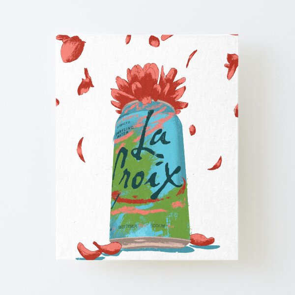 La Croix Can Canvas Mounted Print
