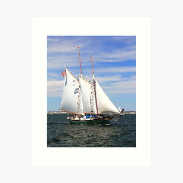 Item preview, Schooner Thomas E Lannon  designed and sold by Roupen BAKER.