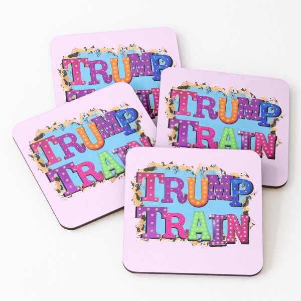 Item preview, Trump train cute republican conservative Donald president election 2020 voter support  designed and sold by tiffanator606.