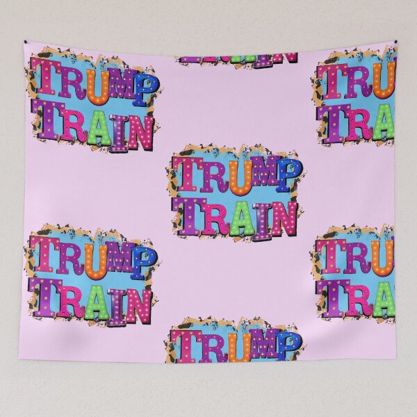 Item preview, Trump train cute republican conservative Donald president election 2020 voter support  designed and sold by tiffanator606.