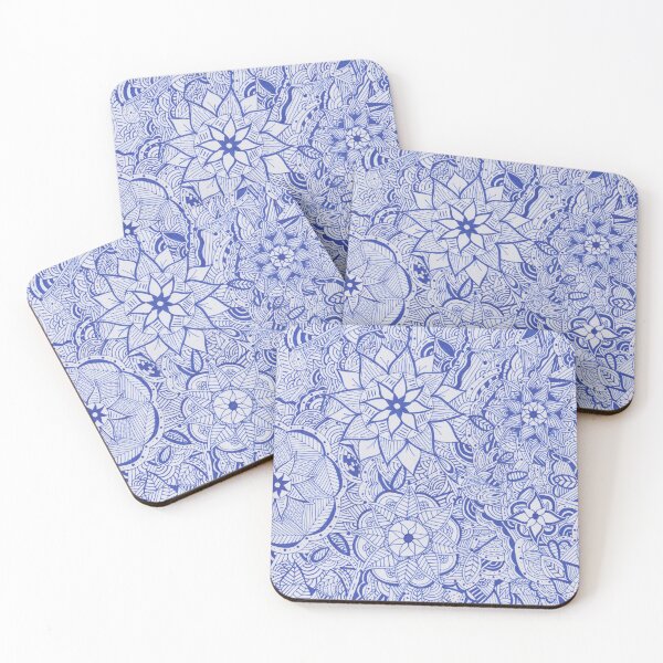 Item preview, Royal Blue Mandala Improvisation designed and sold by MarisaGoncalves.