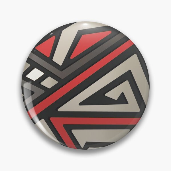 Item preview,  Red striped and triangular mask designed and sold by Attenea.