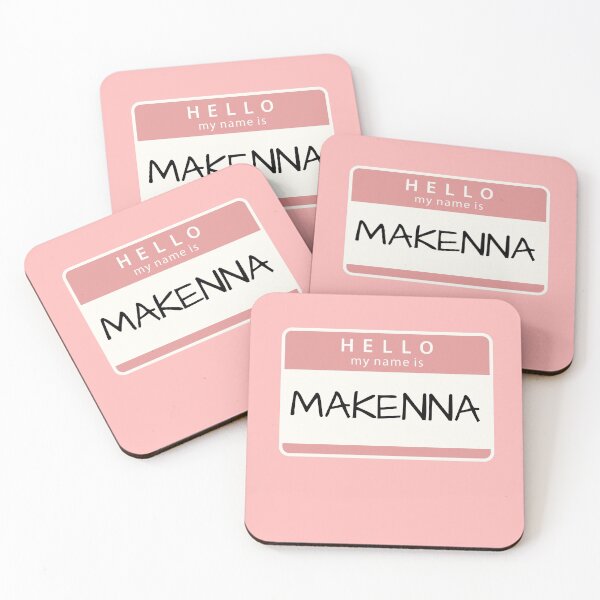 Item preview, Hello my name is Makenna designed and sold by melbournegirl.