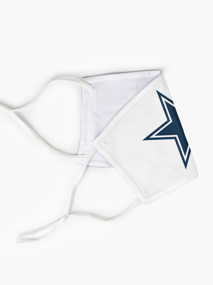 DALLAS COWBOYS (adjustable elastic) Adult Size Triple Layer Face Mask