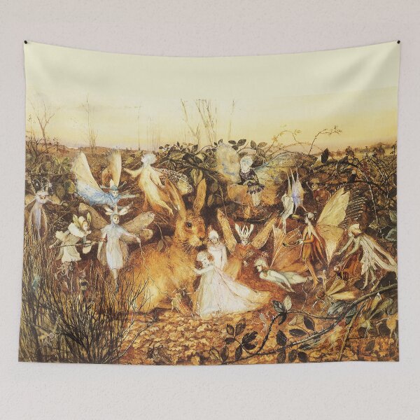 Item preview, Rabbit among the fairies  designed and sold by BulganLumini.