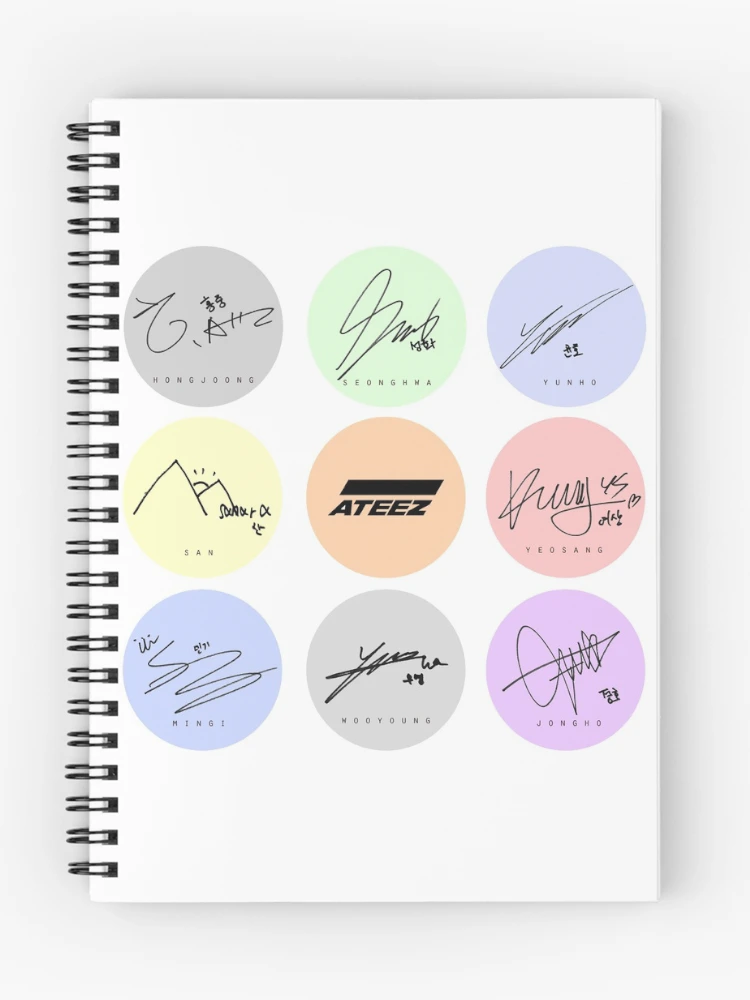 ATEEZ ヨサン サイン色紙 ATEEZ ヨサン サイン色紙 ATEEZ ヨサン