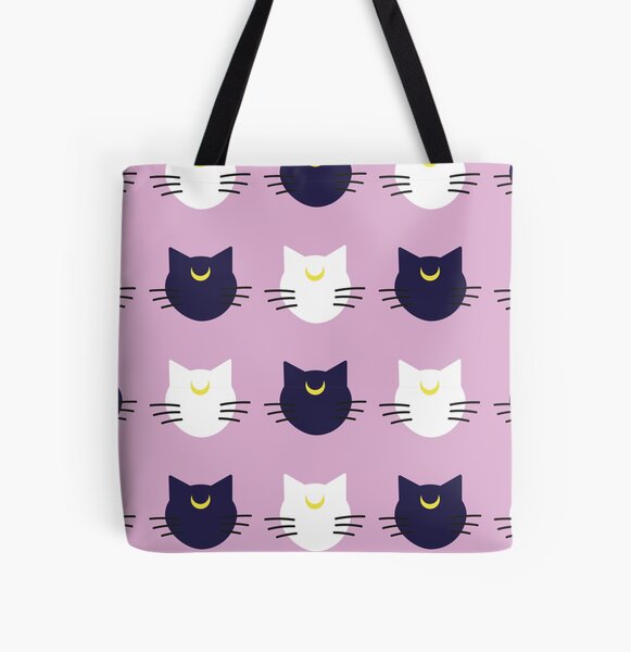 Luna and Artemis All Over Print Tote Bag