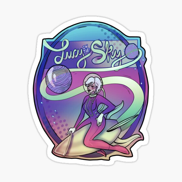 Planetary Lucy Sticker