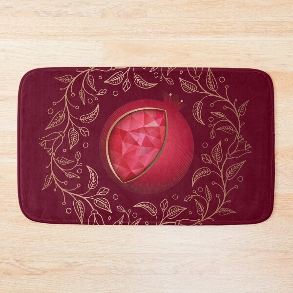 Item preview, RIPE POMEGRANATE in the golden leaves wreath designed and sold by Slanapotam.