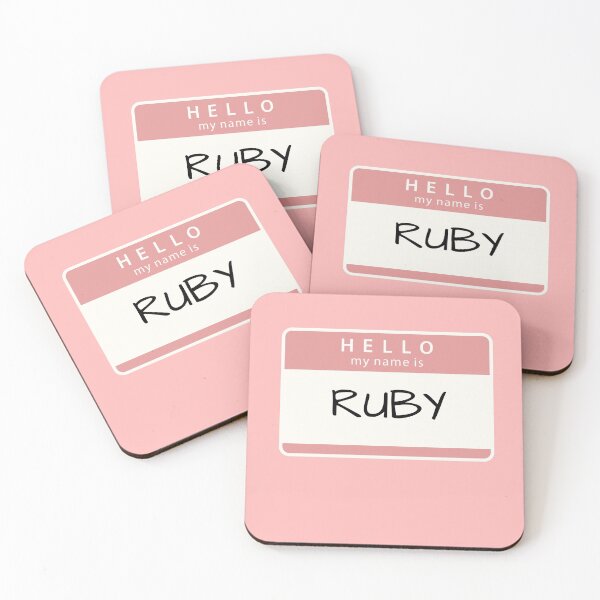 Item preview, Hello my name is Ruby designed and sold by melbournegirl.