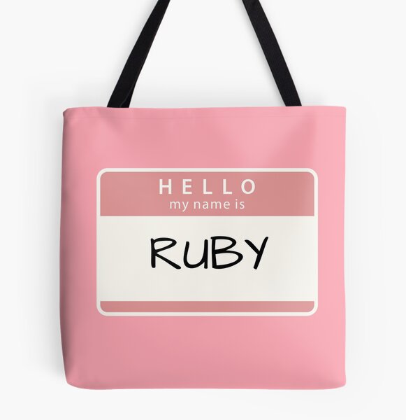 Ruby Large Logo Tote Bag
