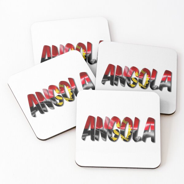 Item preview, Angola Word With Flag Texture designed and sold by MarkUK97.