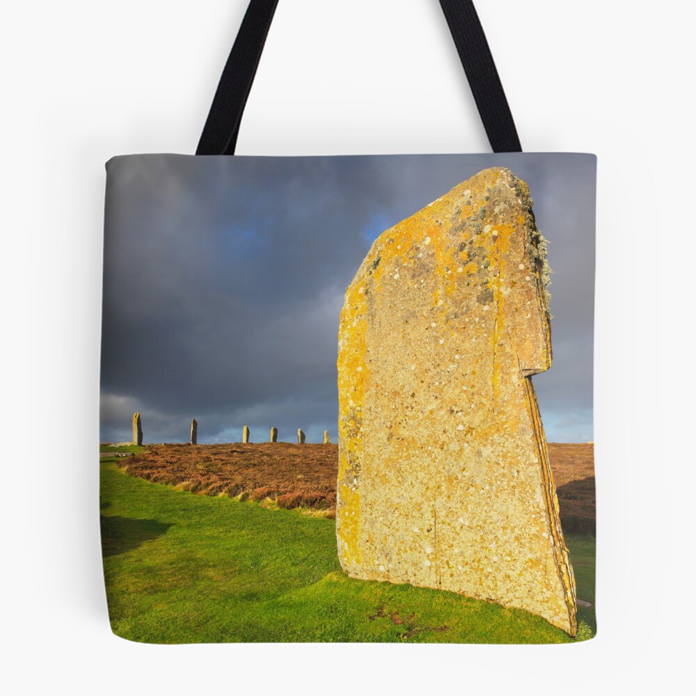 Vista previa del artículo con la obra «Bolsa estampada de tela», diseñado y vendido por bitm2007.