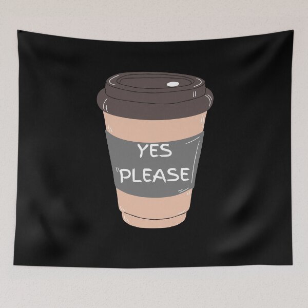 Item preview, Coffee Yes Please - Caffine Lovers Gift designed and sold by designitfun.