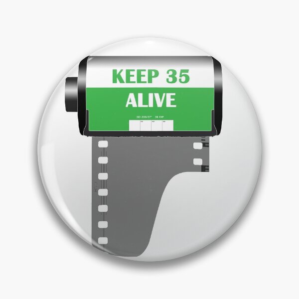 Item preview, Keep 35 Alive - Retro 35mm Film Design designed and sold by rowan-elsbury.