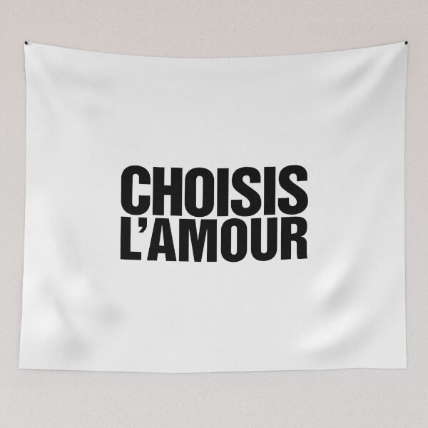 Item preview, Choisis L'amour designed and sold by thetshirtworks.
