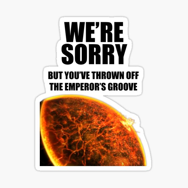 Artikel-Vorschau von Exterminatus - Sie haben den Groove des Kaisers abgeworfen, designt und verkauft von SeriesShirts.