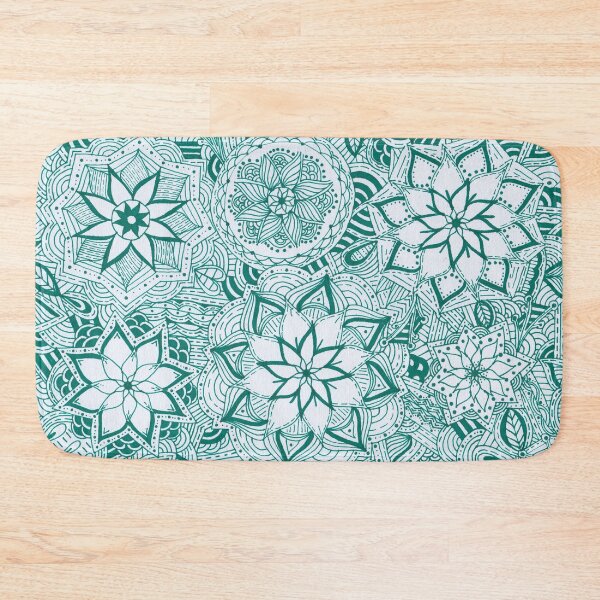 Item preview, Teal Green Mandala Improvisation designed and sold by MarisaGoncalves.