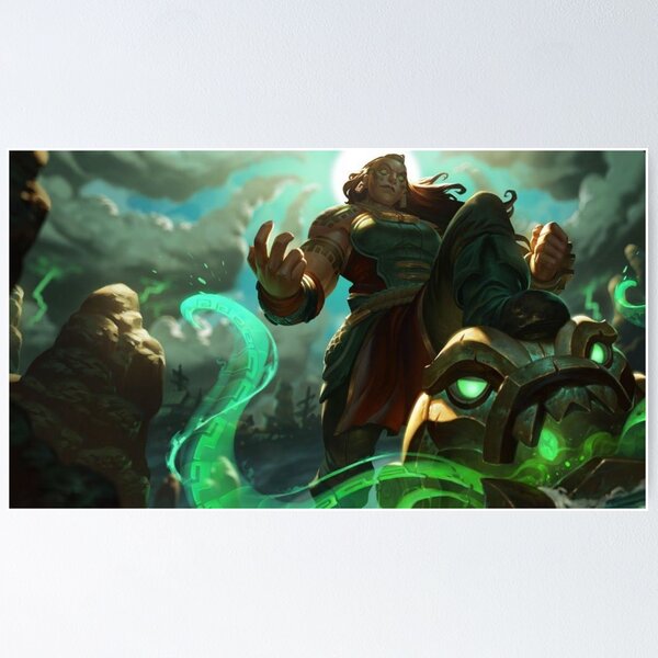 Illaoi Lol Canvas Wall Art ALL SKINS Lol Illaoi Poster 