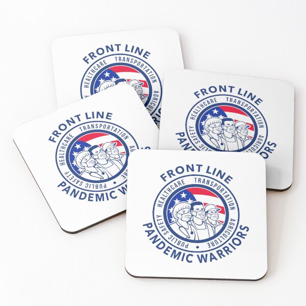Item preview, American Front Line Pandemic Warriors Circle Icon designed and sold by patrimonio.