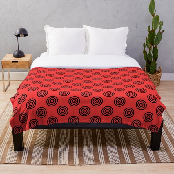 Item preview, Geometric Pattern: Rondel: Black Red designed and sold by Red Wolf.