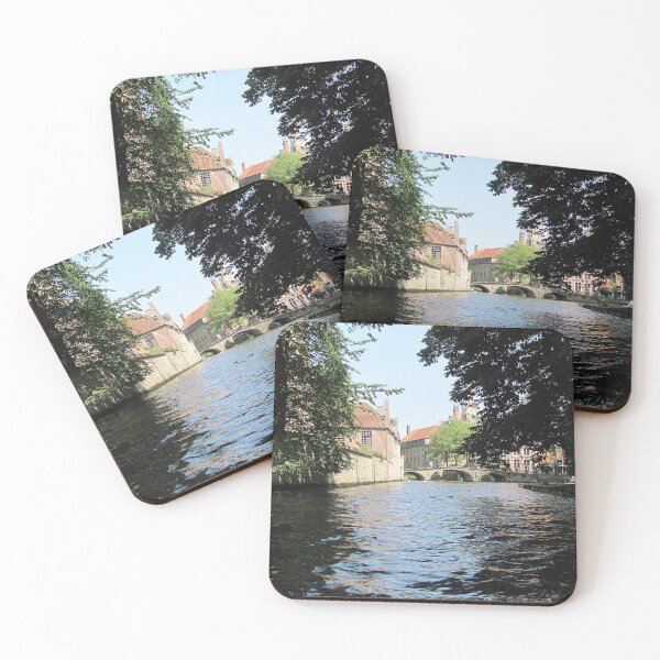 Item preview, Scenery with water canal in Bruges, Belgium. designed and sold by Ambasador.