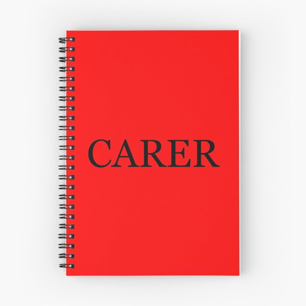 Item preview, CARER RED/BLACK face mask and accessories. designed and sold by booie2020.