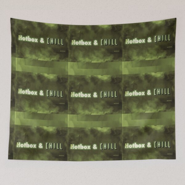 Item preview, Hotbox&Chill (Green)  designed and sold by kash2dawizzle.