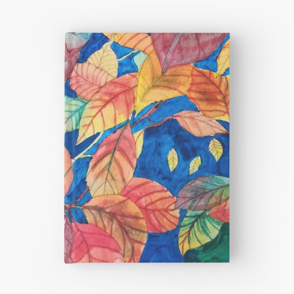 Item preview, Hojas de otoño pintura a la acuarela designed and sold by esvb.