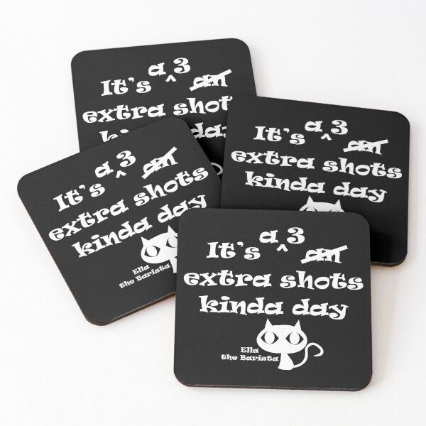 Item preview, Ella the barista - 3 extra shots kinda day designed and sold by LCAustralia.