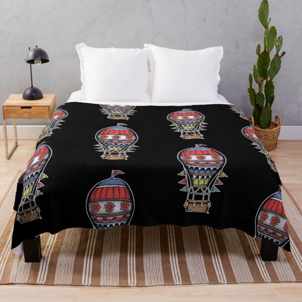 Item preview, Traditional Hot Air Balloon Tattoo designed and sold by napiks.