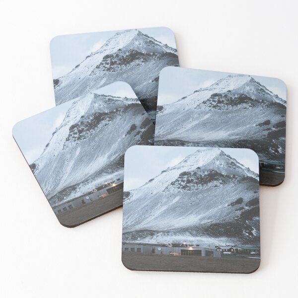 Item preview, Arnarstapi mountain in Snaefellsnes peninsula, Iceland (early morning) designed and sold by michieldros.