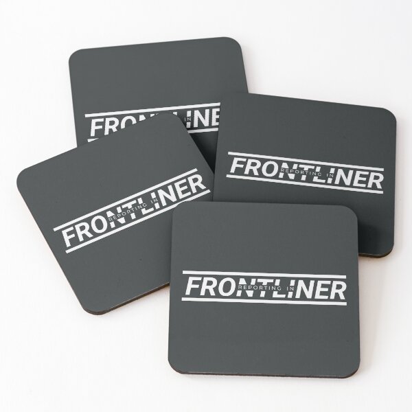 Item preview, Front-liner Reporting In! (Middle Strikethrough)  designed and sold by justkidding-co.