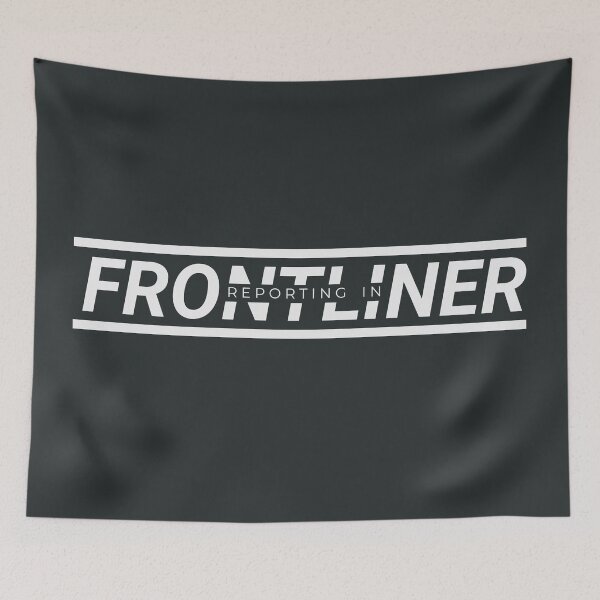 Item preview, Front-liner Reporting In! (Middle Strikethrough)  designed and sold by justkidding-co.