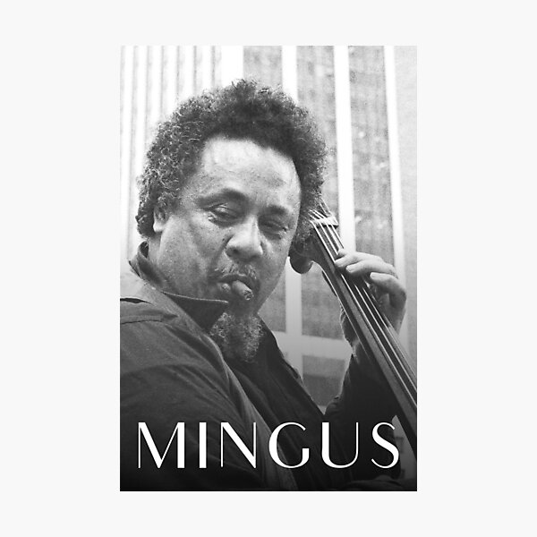 Charles Mingus Jazz Bassist Photographic Print
