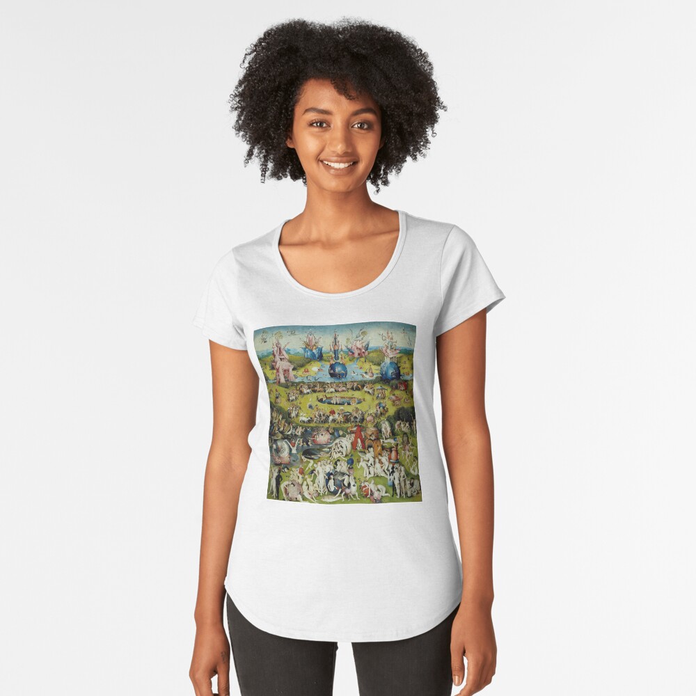 Aperçu de l'œuvre T-shirt premium échancré créée et vendue par posterbobs.
