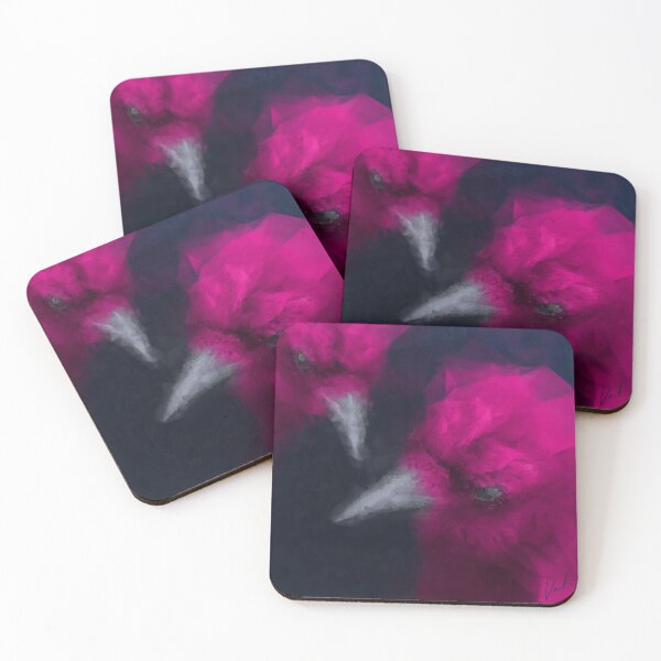 Item preview, Pink crows by Vart designed and sold by vartstudio.