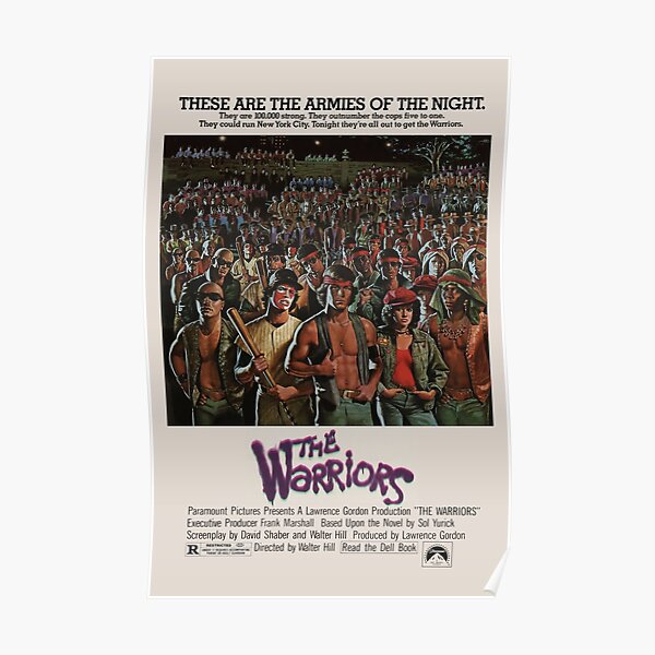 The Warriors - Vintage Movie Poster Poster