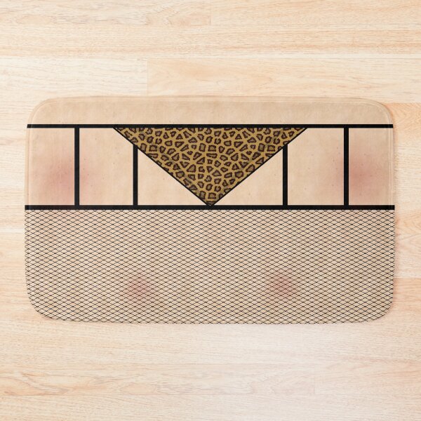 Item preview, Fishnet Stockings and Leopard Skin Knickers Pale Skin designed and sold by MarkUK97.