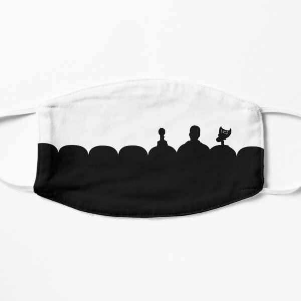 Silhouettes Flat Mask