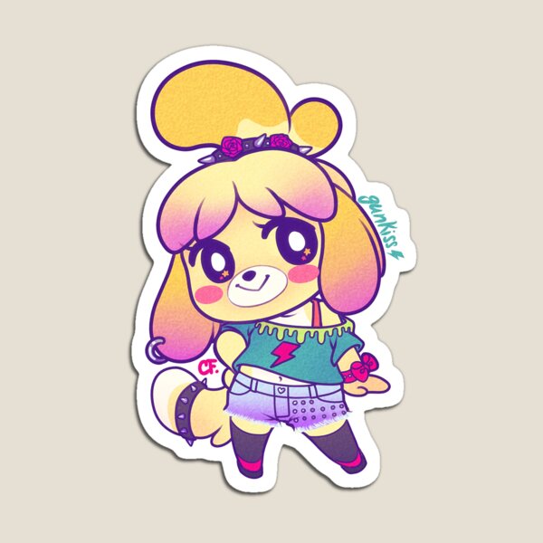 Pastel Isabelle Magnet