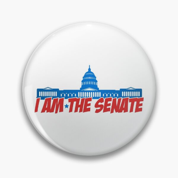 Item preview, I Am The Senate Sticker designed and sold by Nour Elyakin.