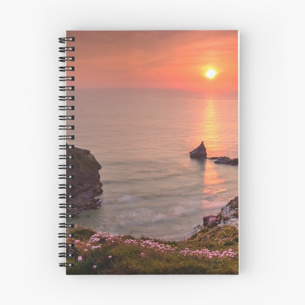 Item preview, Thrift at Sunset (Bedruthan Steps)  designed and sold by bitm2007.